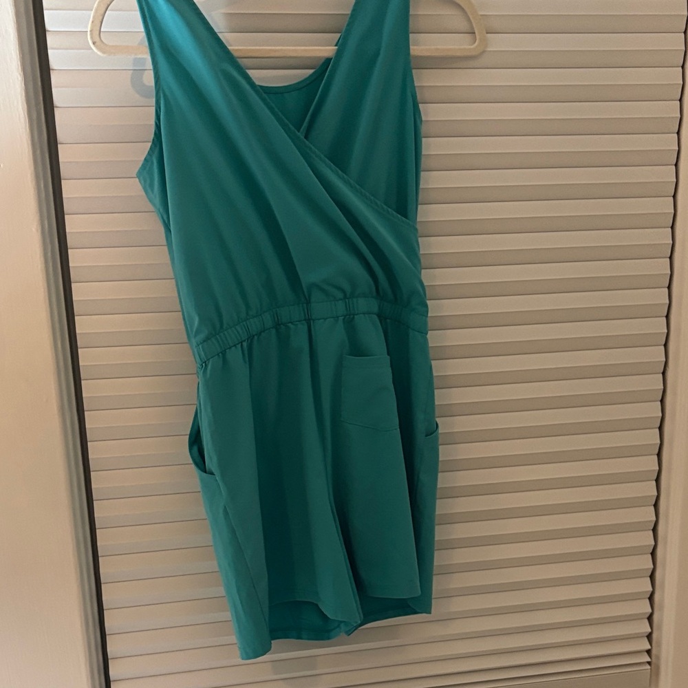 teal romper